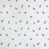 Printed Cotton TIFRUIT Light Linen / Muted Multicolored
